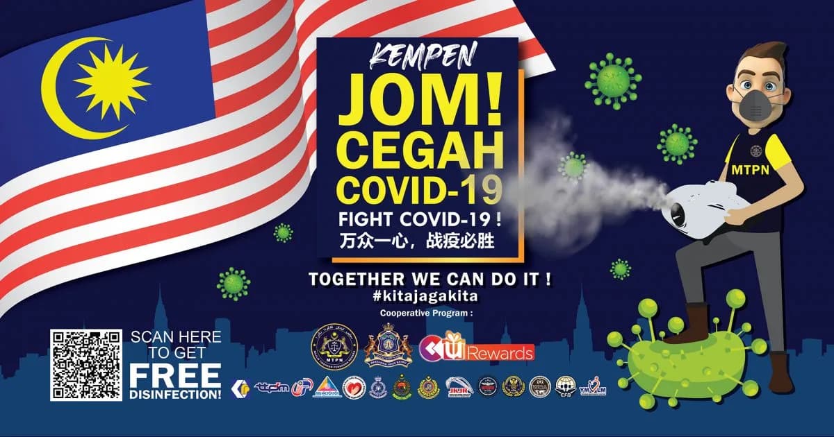 ‘LET’S PREVENT COVID 19’ CAMPAIGN OF OVER 1,000 PREMISES HAS BEEN SANITIZED