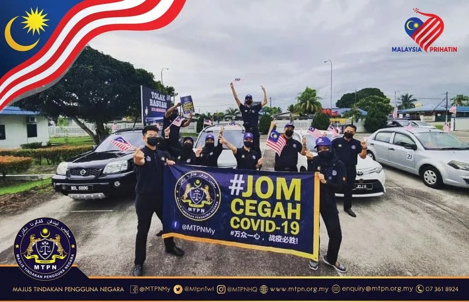 KEMBARA MERDEKA JALUR GEMILANG CONVOY PROGRAMME AND JOHOR BAHRU DISTRICT OF FLY THE JALUR GEMILANG CAMPAIGN 2020
