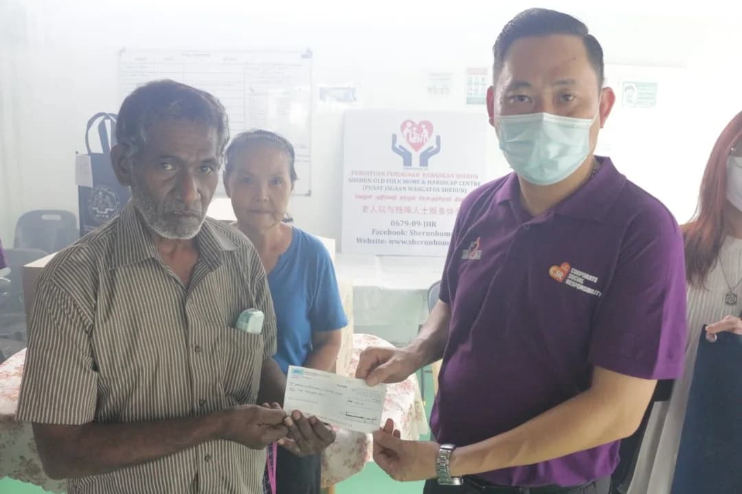 Visited To Sherun Old Folk Home Handicap Centre